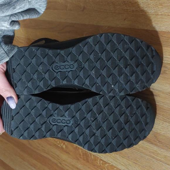 Ecco 🆕 Mid Cut Lace Boots 6-6.5 - Picture 11 of 16